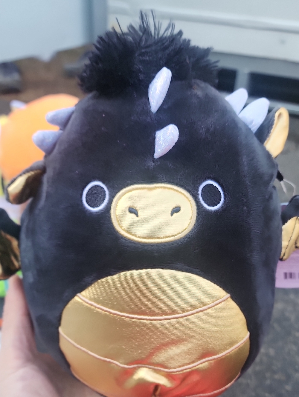 Squishmallows Black Dragon Luxmen
